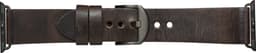 dbramante1928 Bornholm Apple Watch 42-45 mm klockarmband (brunt/grått)