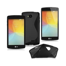 S-Line Silicone Cover til LG F60 (D390) : farve - sort