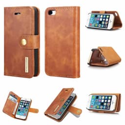 DG-Ming Lommebok 2i1 Apple iPhone 5, 5S, 5SE  - brun