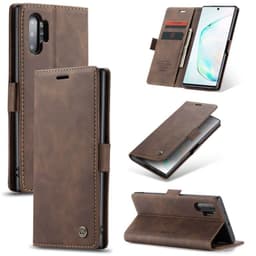 CaseMe 2 -kortti Samsung Galaxy Note 10 Plus (SM-N975F)  - kahvi