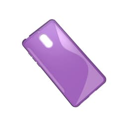 S Line silikondeksel Nokia 6 (TA-1021)  - lilla