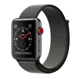 Apple Watch 42 mm nailonrannekoru - tumma oliivi