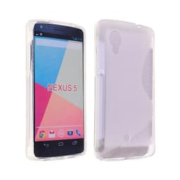 S-Line Silicone Cover til LG Nexus 5 (E980) : farve - gennemsigtig