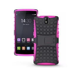 Stødfast Cover med stativ OnePlus One (E1005) : farve - lyserød