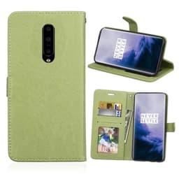 Lommebokdeksel 3-kort OnePlus 7 Pro  - Grønn