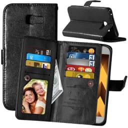 Dobbelt flip Flexi 9-kort Samsung Galaxy A5 2017 (SM-A520F)  - sort