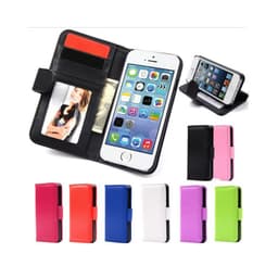 Lommebokdeksel Apple iPhone 4 / 4S  - Mørk rosa