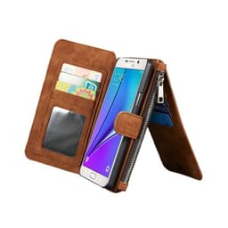 Multi Lommebok 14-kort Samsung Galaxy S6 Edge Plus (SM-G928F)  - brun