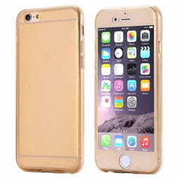 360° silikondeksel Apple iPhone 6, 6S  - Gull
