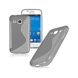 S-Line Silicone Cover til Samsung Galaxy Core Plus (SM-G3500) : farve - Grå