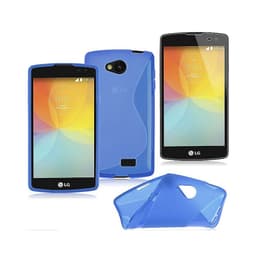 S-Line Silicone Cover til LG F60 (D390) : farve - blå