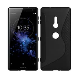 S Line silikondeksel Sony Xperia XZ2 (H8266)  - Svart