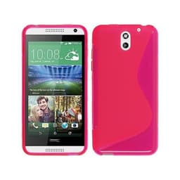 S-Line Silicone Cover til HTC Desire 610 : farve - lyserød