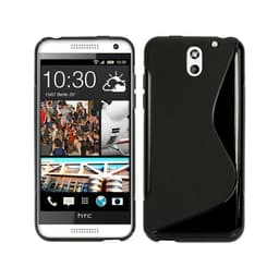 S Line silikon skal HTC Desire 610 Svart