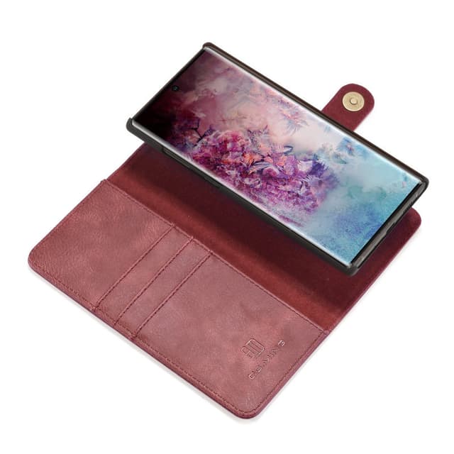 Lompakkokotelo DG-Ming 2i1 Samsung Galaxy Note 10 (SM-N970F)  - punain