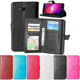 Dobbelt Flip Flexi 9-kort LG X Power 2 (M320)  - brun