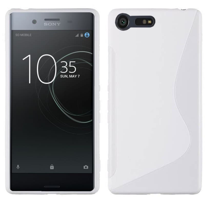 G8141 S Line silikondeksel Sony Xperia XZ Premium (G8141) - Blå - Elkjøp