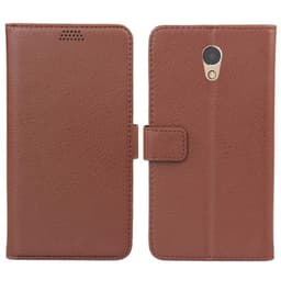 Lommebokdeksel 2-kort Lenovo Vibe P2  - brun