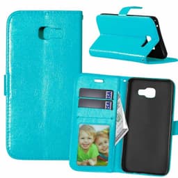 Wallet 3-kort til Samsung Galaxy A3 2016 (SM-A310F)  - Lyseblå