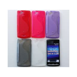 S-Line Silicone Cover til cover være Sony Xperia Arc / Arc S : farve - gennemsigtig