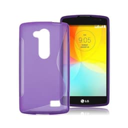S-Line Silicone Cover til LG L Fino (D290N) : farve - lilla