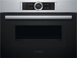 Bosch serie 8 kompaktugn/mikro CMG633BS1 (stål)