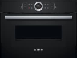 Bosch serie 8 kompaktugn/mikro CMG633BB1 (svart)