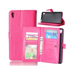 Lompakkotelo Flexi 9-kortti Sony Xperia XA1 Ultra (G3221)  - pinkki