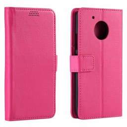 Lommebokdeksel 2-kort Motorola Moto G5 (XT1670)  - Rosa