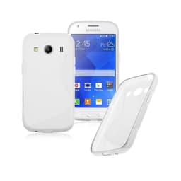 S-Line Silicone Cover til Samsung Galaxy Ace 4 (SM-G357F) : farve - hvid