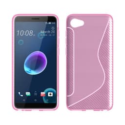 S Line silikon skal HTC Desire 12  - Rosa