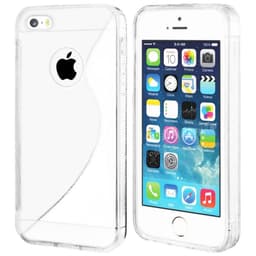 S Line silikon skal Apple iPhone 5, 5S, 5SE Vit