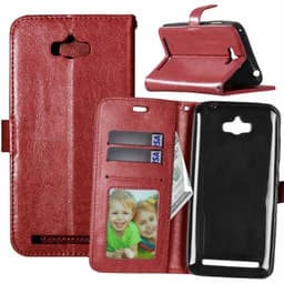 Lommebokdeksel 3-kort Asus Zenfone Max (ZC550KL)  - brun