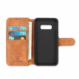 DG-Ming Lommebokdeksel 3-kort Samsung Galaxy S10E (SM-G970F)  - brun