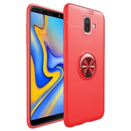 Slim Ring Case Samsung Galaxy J6 Plus (SM-J610F)  - Röd