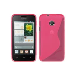 S-Line Silicone Cover til Huawei Ascend Y330 : farve - lyserød