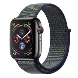 Apple Watch 4 (40mm) Nylon armbånd - Midnight Fog