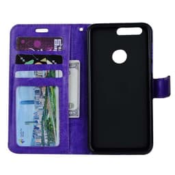 Lompakkokotelo 3-kortti Huawei Honor 8 (FRD-L09)  - violetti