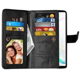 Dubbelflip Flexi 9-kort Samsung Galaxy Note 10 Plus (SM-N975F)  - Svar
