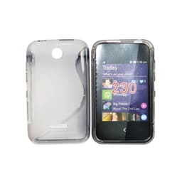 S-Line Silicone Cover til Nokia Asha 230 : farve - gennemsigtig