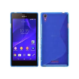 S Line silikon skal Sony Xperia T3 (D5103) Blå