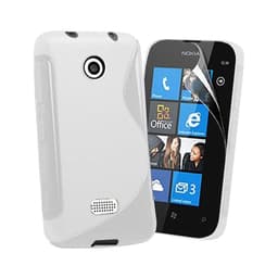 S-Line Silicone Cover til Nokia Lumia 510 (RM-889) : farve - hvid