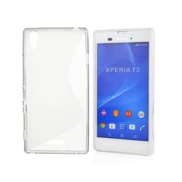 S-Line Silicone Cover til Sony Xperia T3 (D5103) : farve - hvid