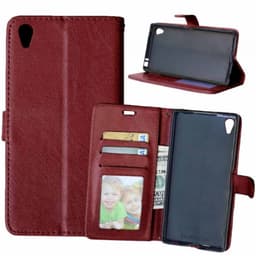 Wallet 3-kort til Sony Xperia Z5 Premium (E6853)  - brun