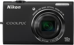 Nikon CoolPix S6200 digikamera (musta)