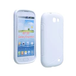 S-Line Silicone Cover til Samsung Galaxy Express (GT-i8730) : farve - hvid