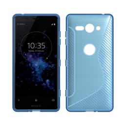 S Line silikon skal Sony Xperia XZ2 Compact (H8324)  - Blå