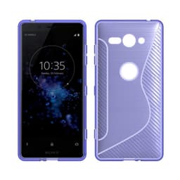 S Line silikon skal Sony Xperia XZ2 Compact (H8324)  - Lila