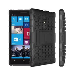 Stødfast Cover med stativ Nokia Lumia 830 (RM-984) : farve - sort