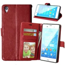 Lommebokdeksel 3-kort Sony Xperia Z3 + (E6553)  - brun